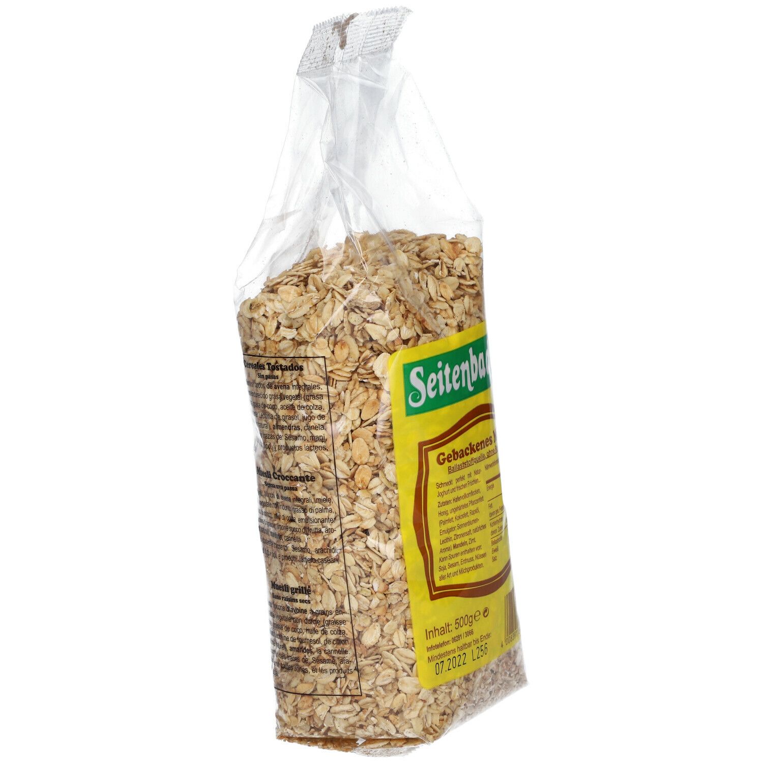 Seitenbacher Müsli Gebacken 500 g