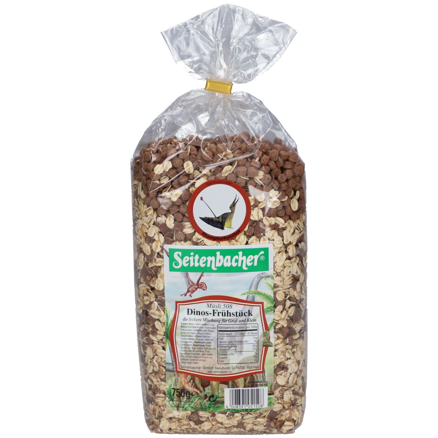 Seitenbacher Dinos Frühstück 6er-Pack 6x750 g Müsli