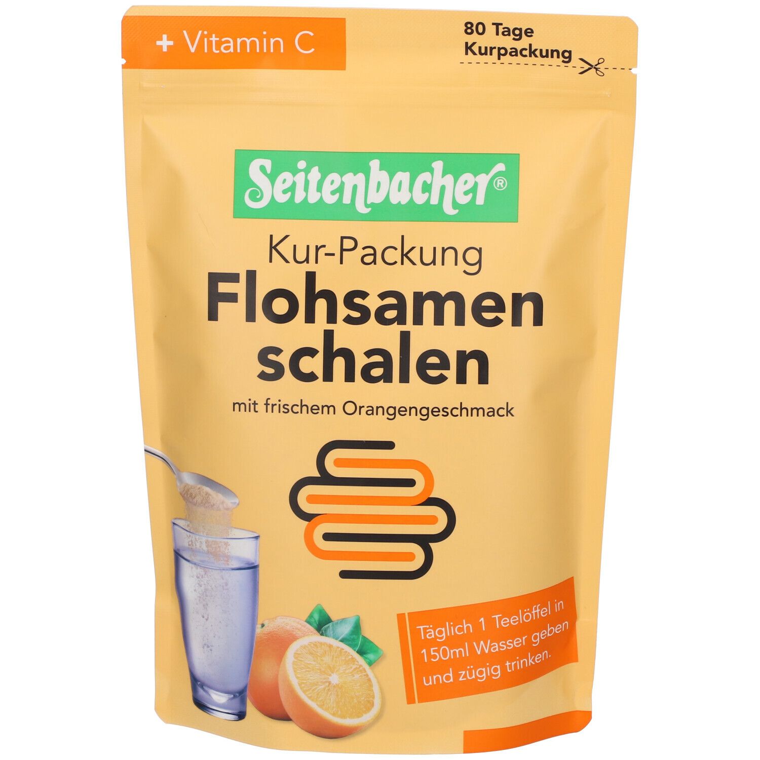 Seitenbacher® Flohsamenschalen Kur-Packung