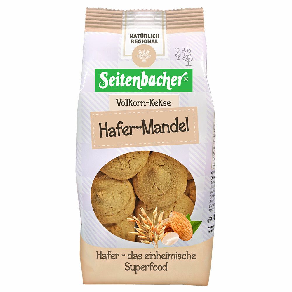 Seitenbacher® Biscuits complets à l'avoine et aux amandes