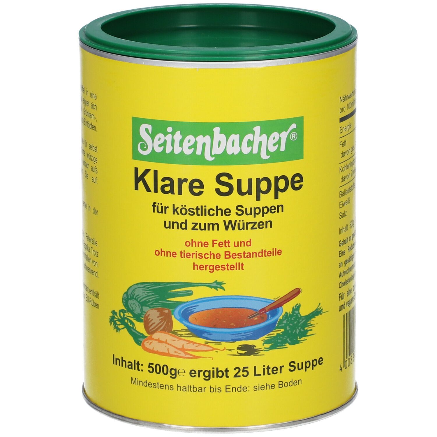 Seitenbacher Klare Suppe 500 g Pulver