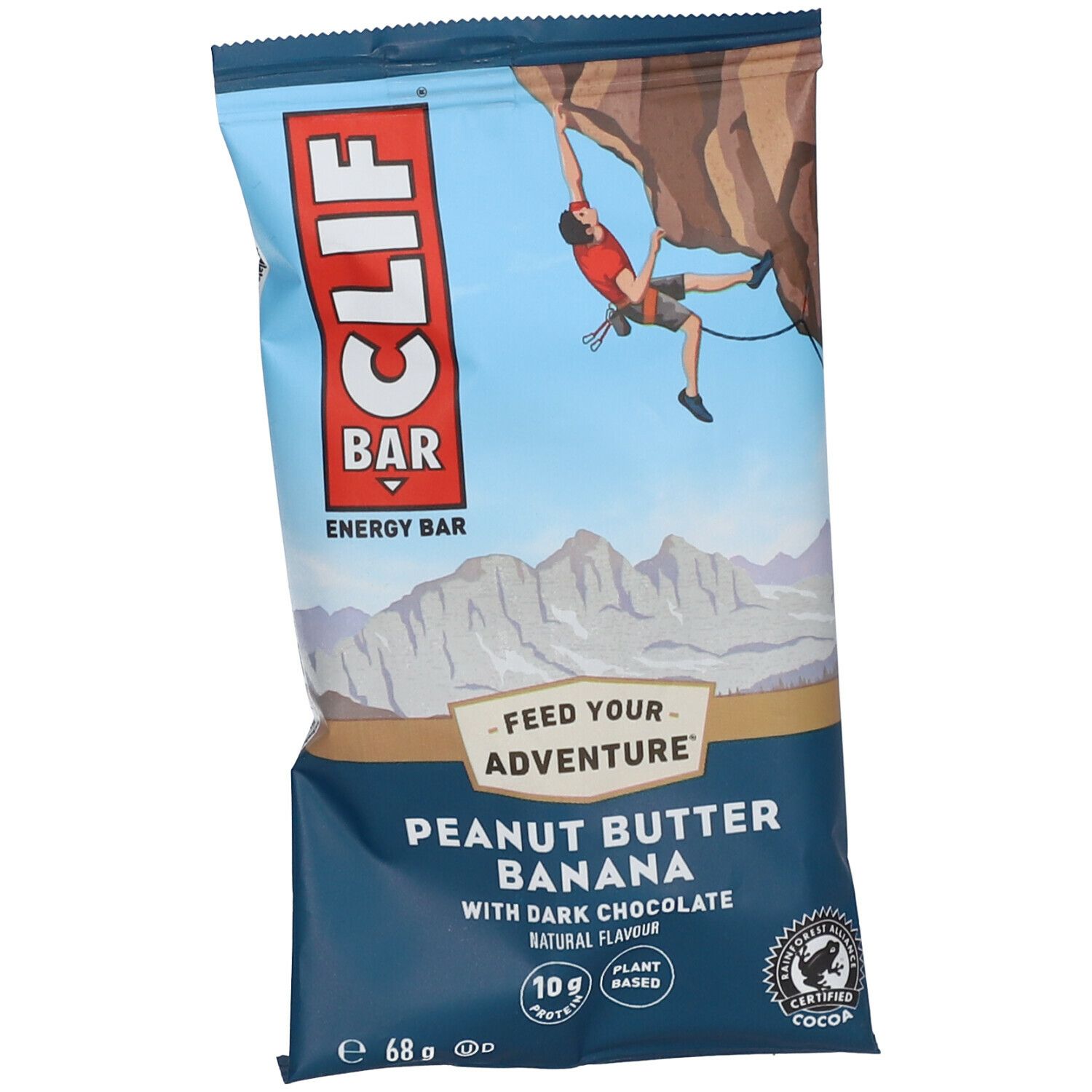 Clif Bar, Peanut Butter Banana Dark Chocolate 68 g Riegel