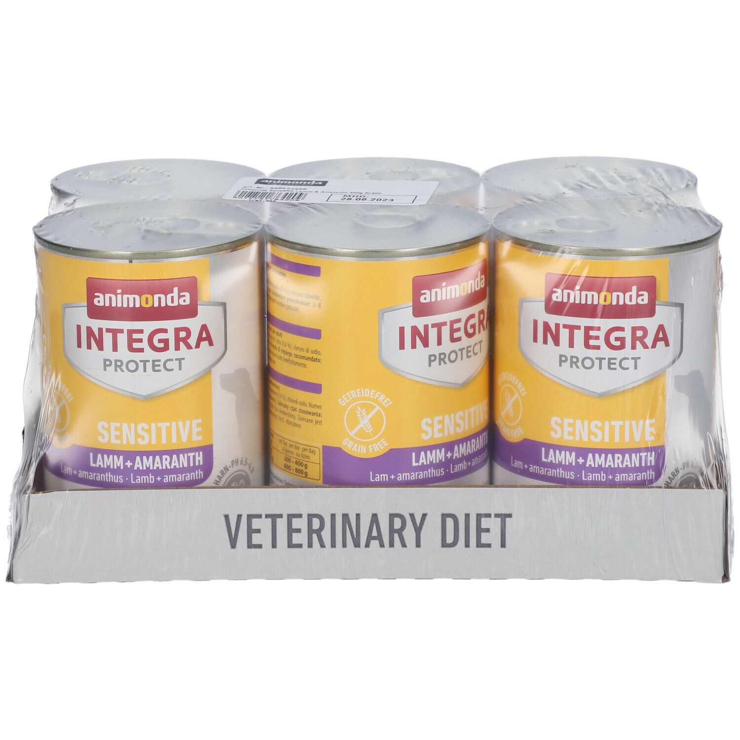 animonda Integra Protect Sensitive Lamm + Amaranth 6x400 g - Shop Apotheke
