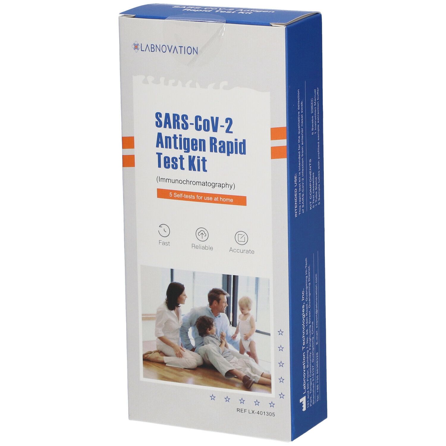 LABNOVATION® SARS-COV-2 Antigen-Schnelltest 5er Packung 5 St - shop