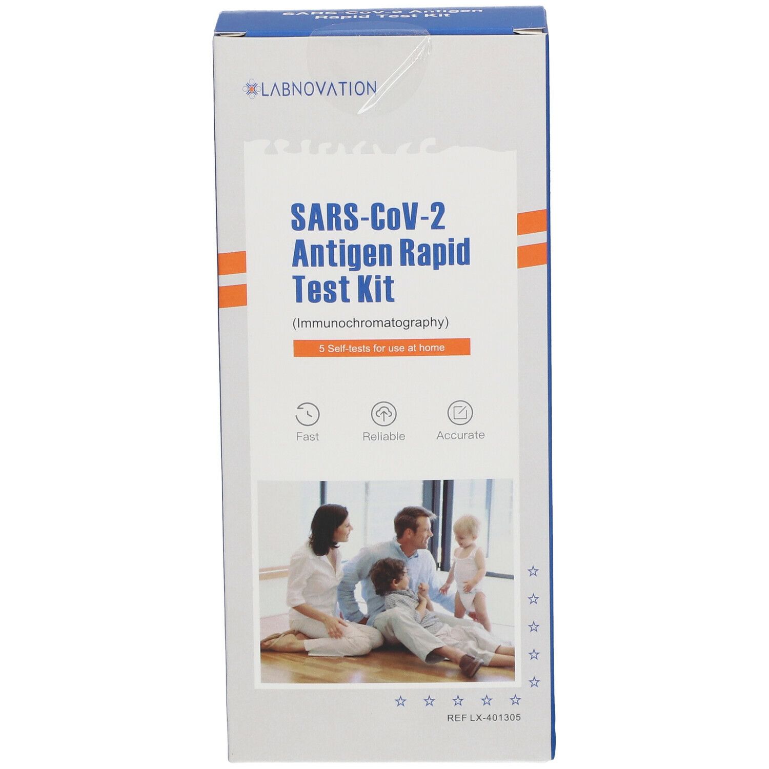 LABNOVATION® SARS-COV-2 Antigen-Schnelltest 5er Packung