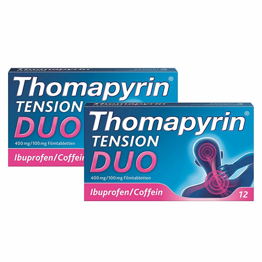 Thomapyrin® Tension DUO 400 mg / 100 mg Ibuprofen / Coffein