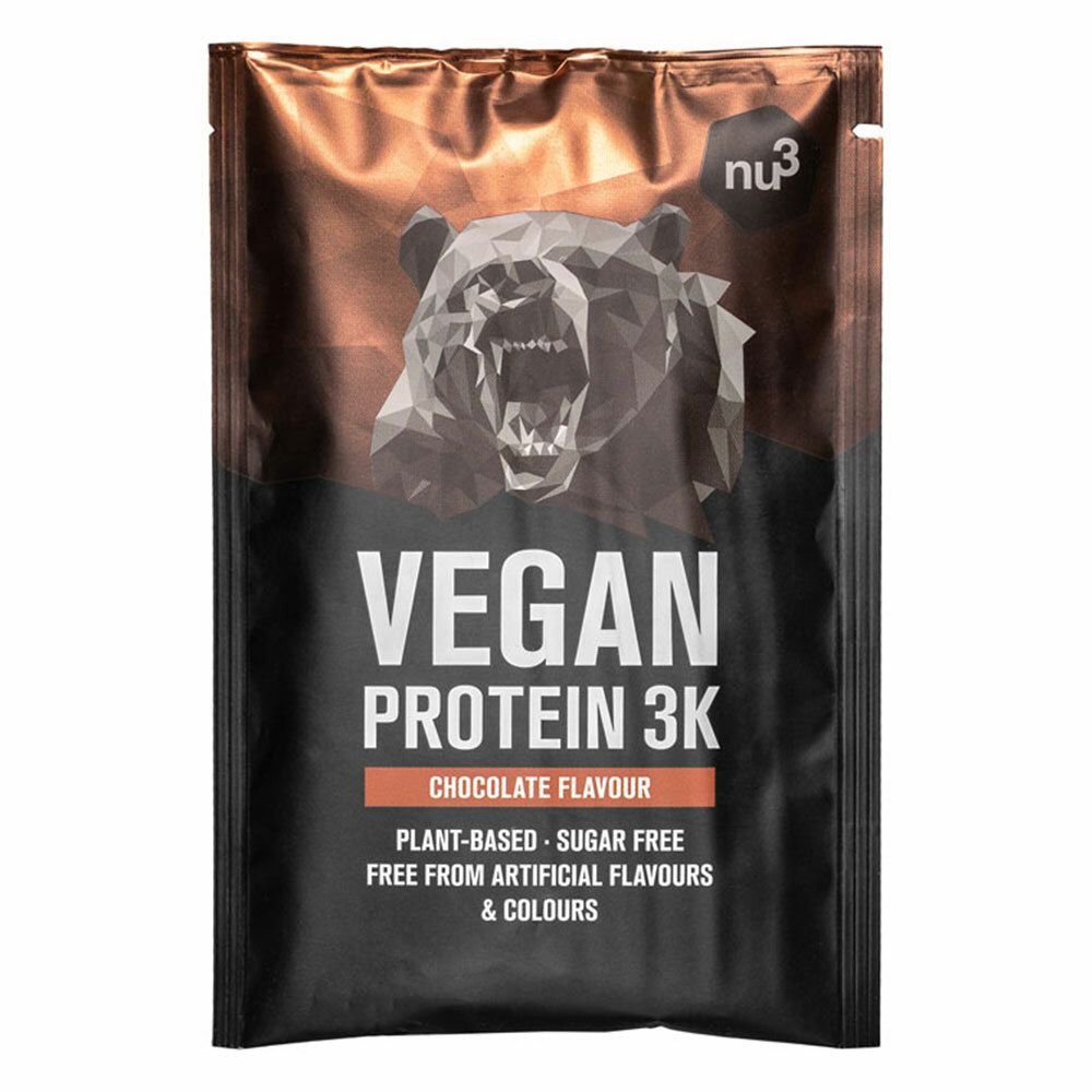 nu3 Vegan Protein 3K Schokolade Probierpaket