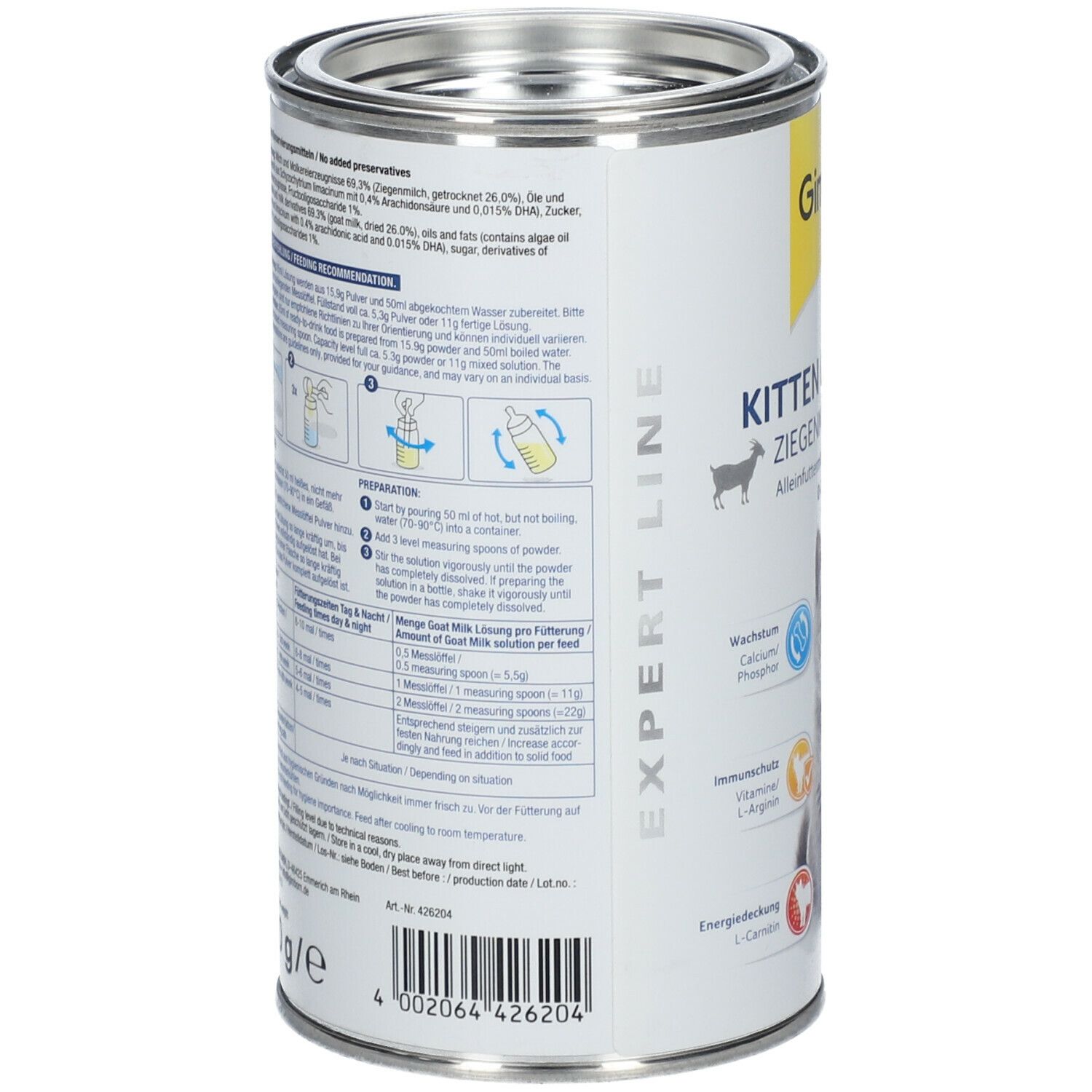 GimCat® Ziegenmilchpulver für Katzen