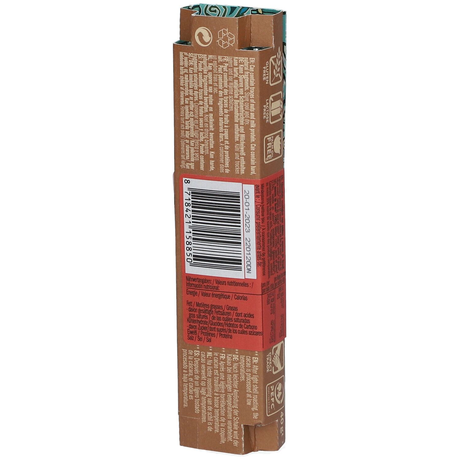 LOVECHOCK Datteln & Nüsse Mild 65% Kakao