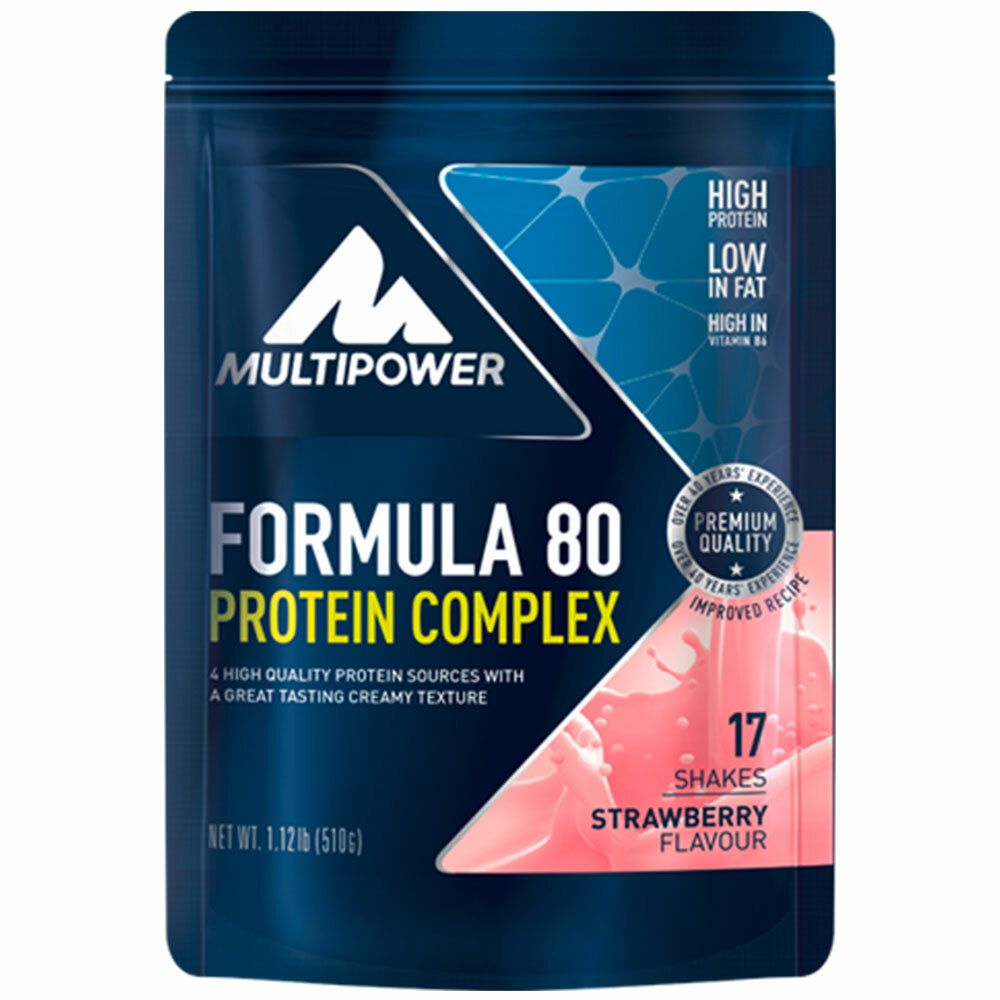 Multipower Formula 80 Protein Complex Erdbeer