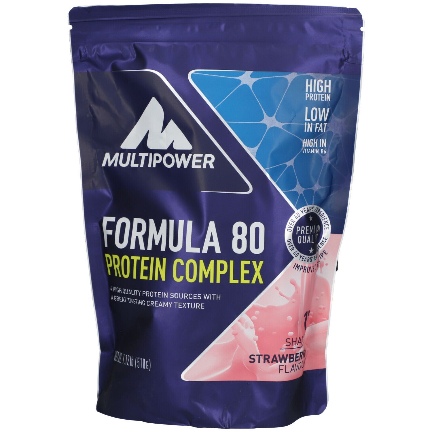 Multipower Formula 80 Protein Complex Erdbeer