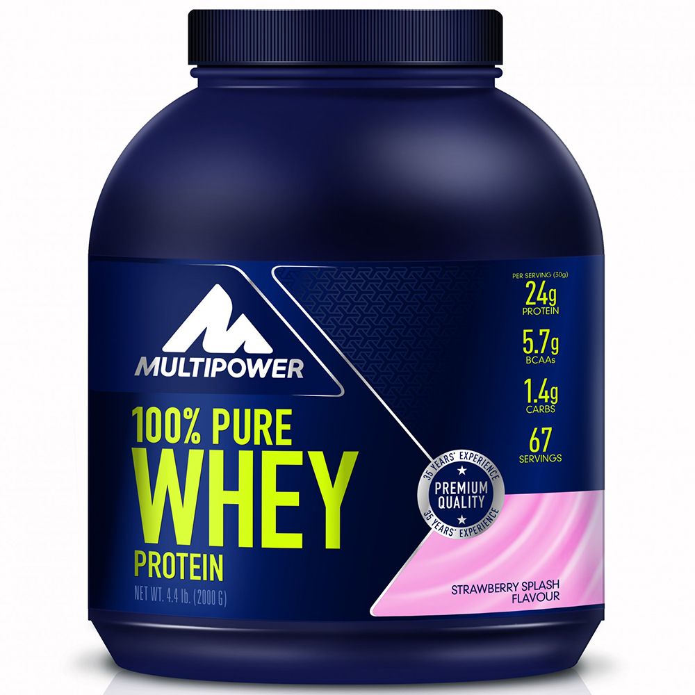 Multipower 100 % Pure Whey Protein Strawberry Splash