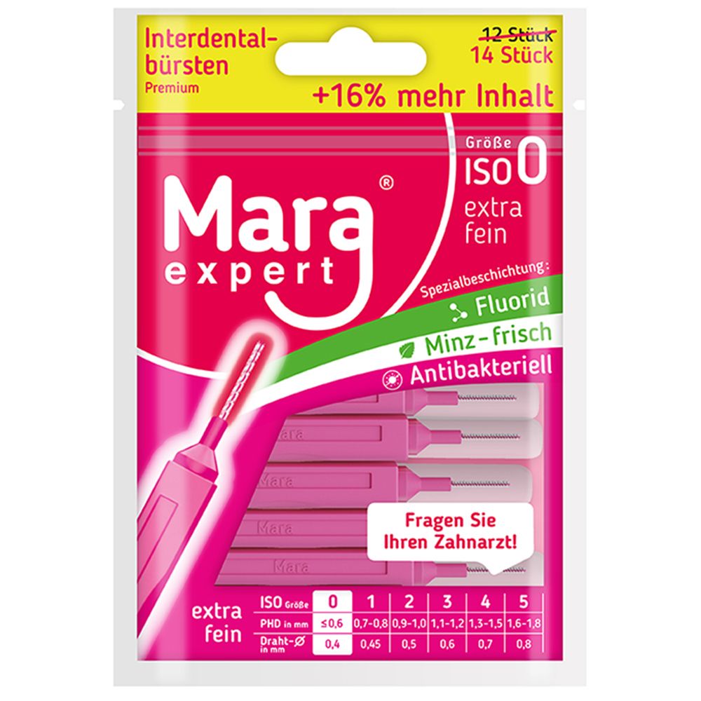 Mara® expert Interdentalbürste ISO 0 extrafein