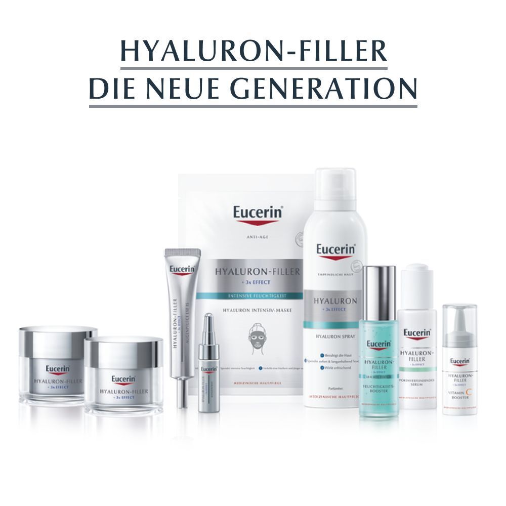 Eucerin® Hyaluron-Filler Tagespflege LSF 30 + Serum-Konzentrat - Jetzt 20% sparen mit Code "eucerin20"