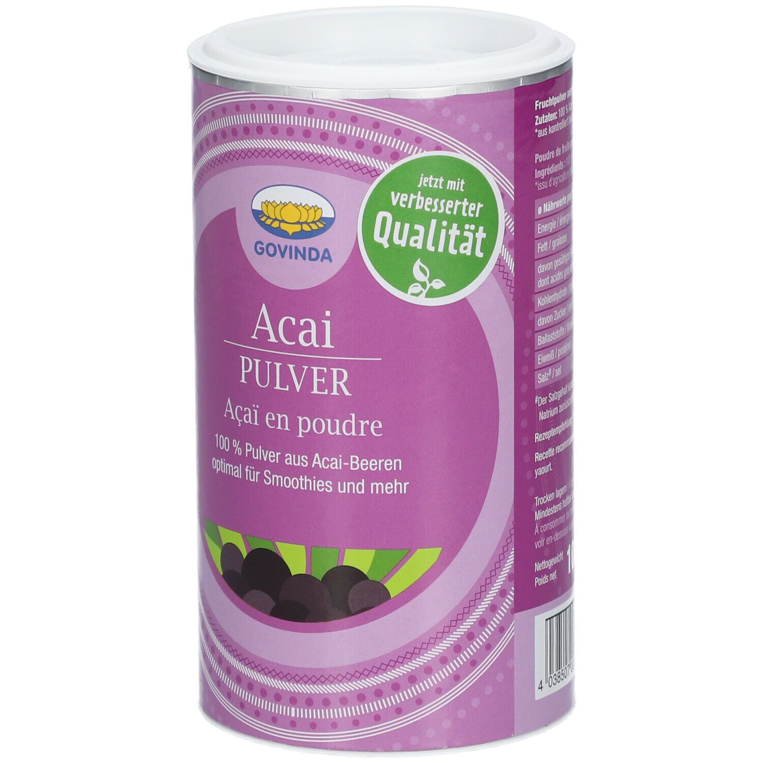 Govinda Acai Pulver