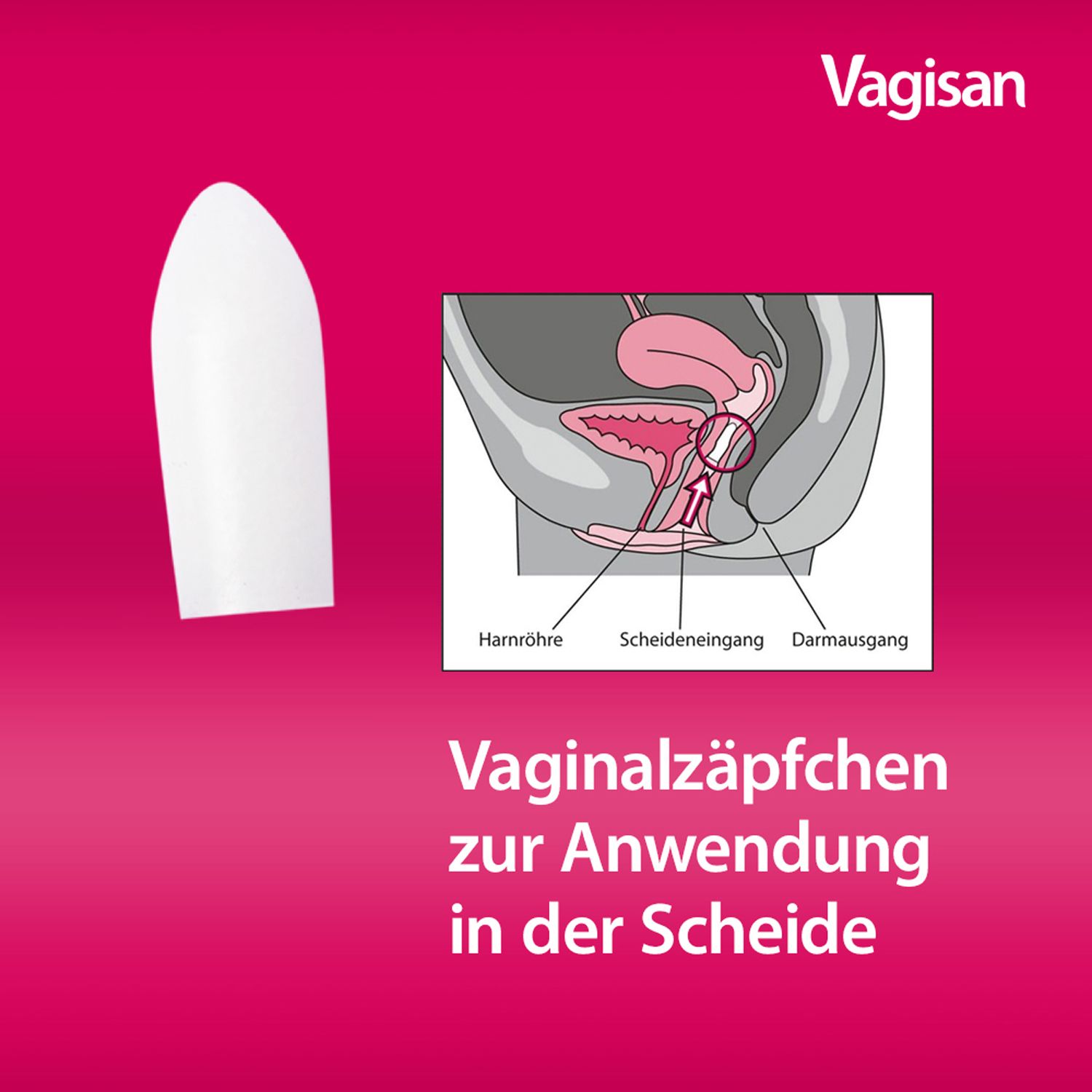 Vagisan Milchsäure: Zäpfchen zur Stabilisierung des natürlichen vaginalen pH-Werts