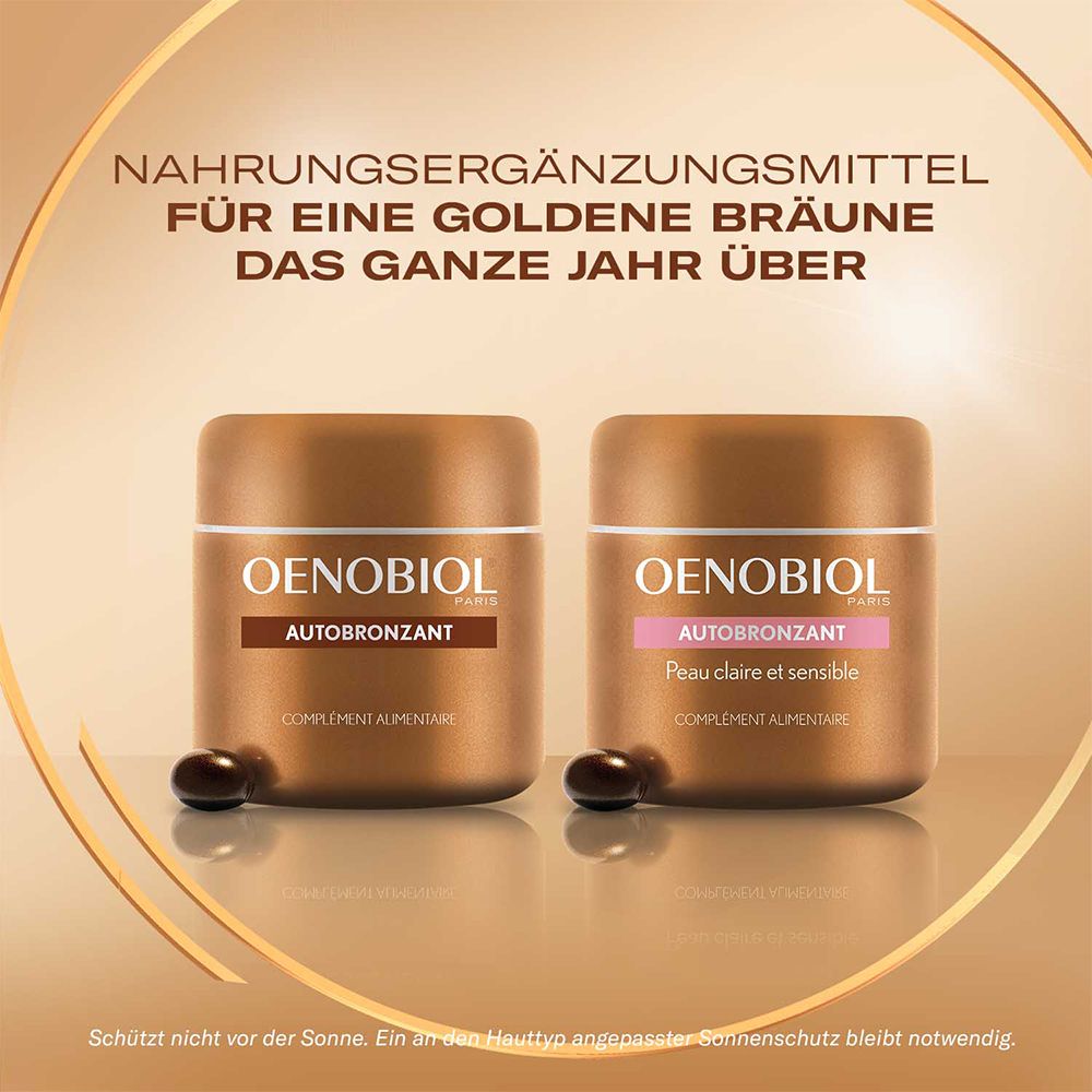 OENOBIOL Autobronzant für helle und empfindliche Haut