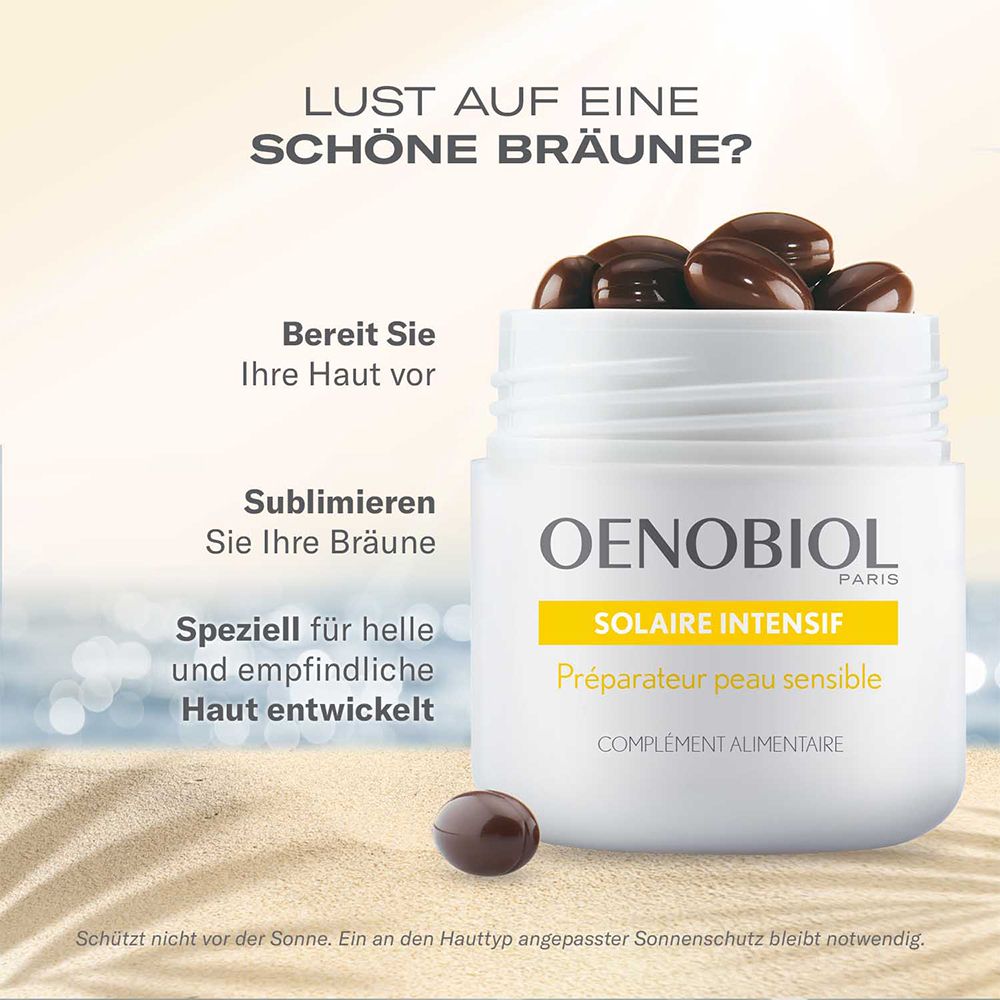 OENOBIOL Solaire Intensif für empfindliche Haut