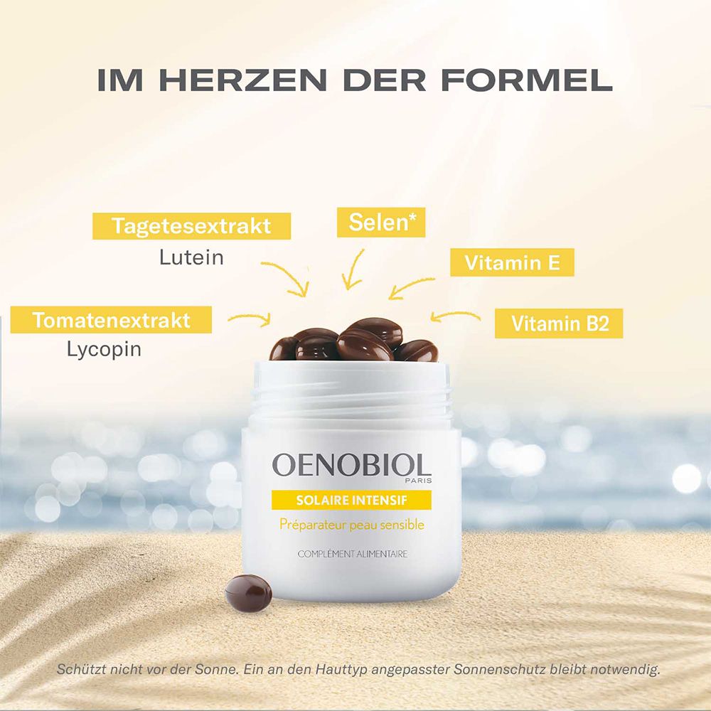 OENOBIOL Solaire Intensif für empfindliche Haut