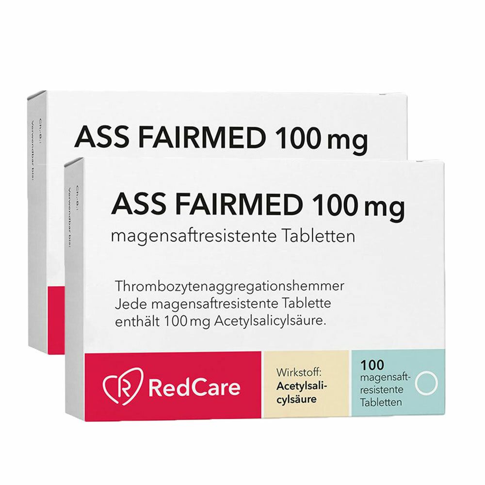 ASS Fairmed 100 mg RedCare Doppelpack