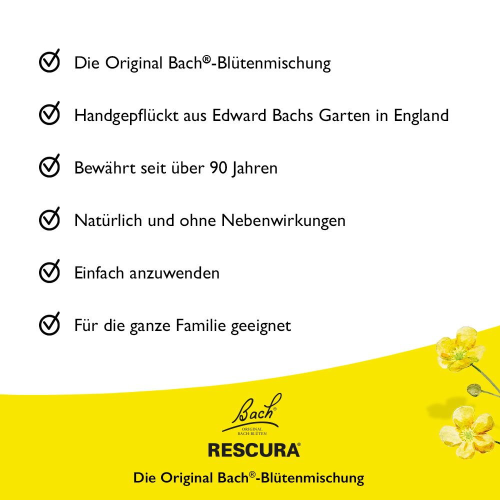 Bach® Original RESCURA™ ORIGINAL Tropfen alkoholfrei