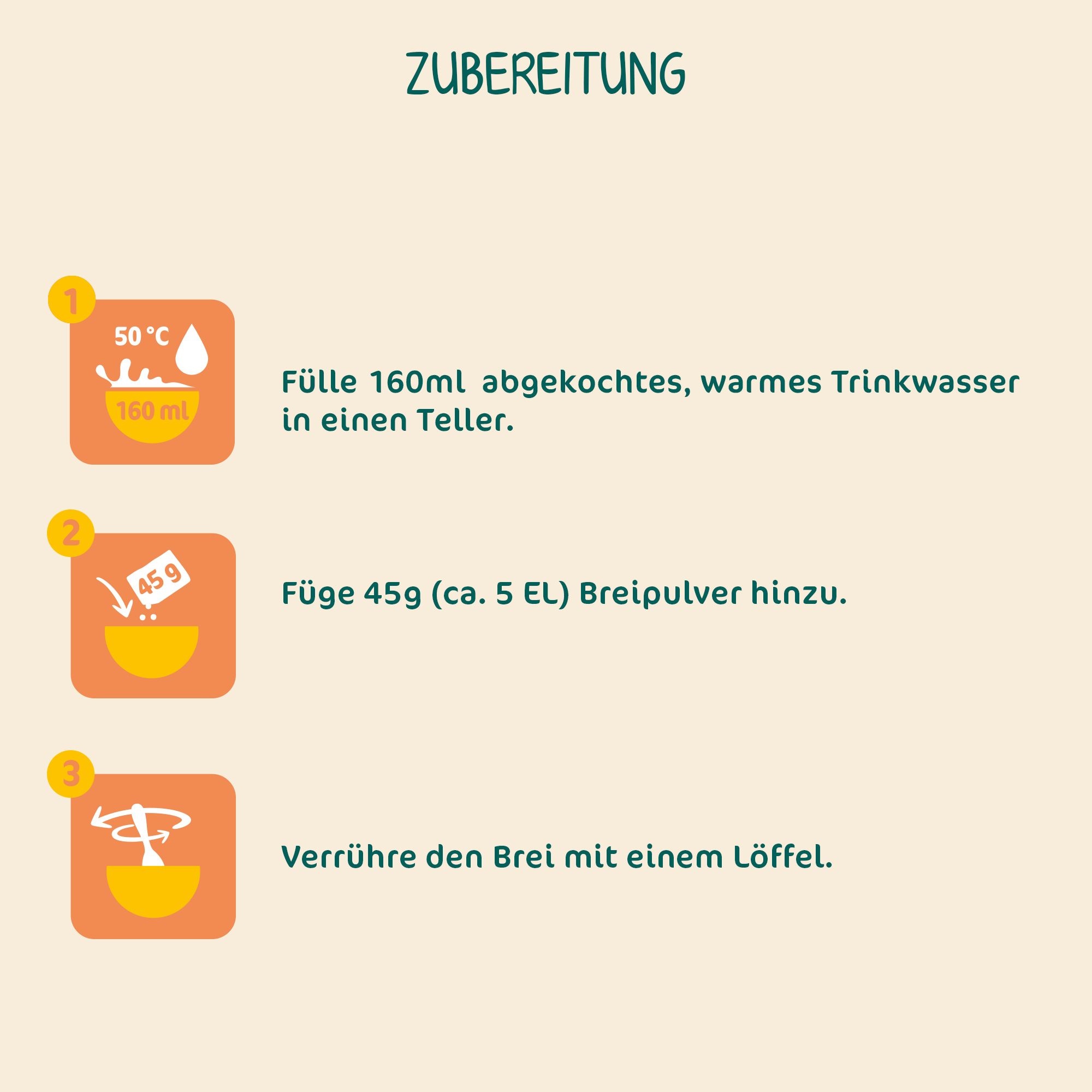 Milupa Guten Morgen Milchbrei Waldbeere ab dem 6 Monat