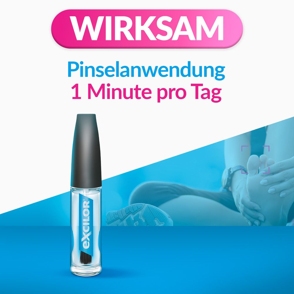 excilor® Lösung gegen Nagelpilz
