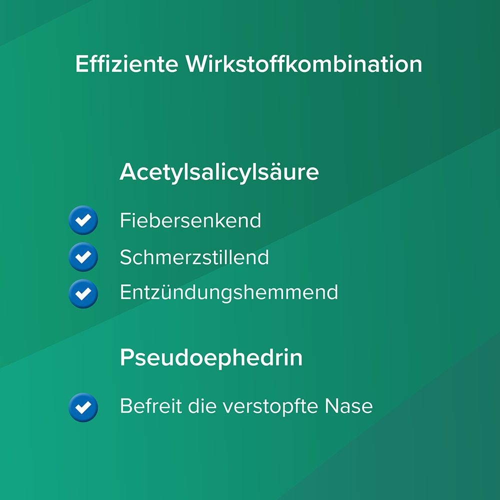 ASPIRIN® Complex Granulat – Effektive Wirkung bei Erkältung mit Schnupfen- Jetzt 10% mit dem Code aspirin10 sparen*