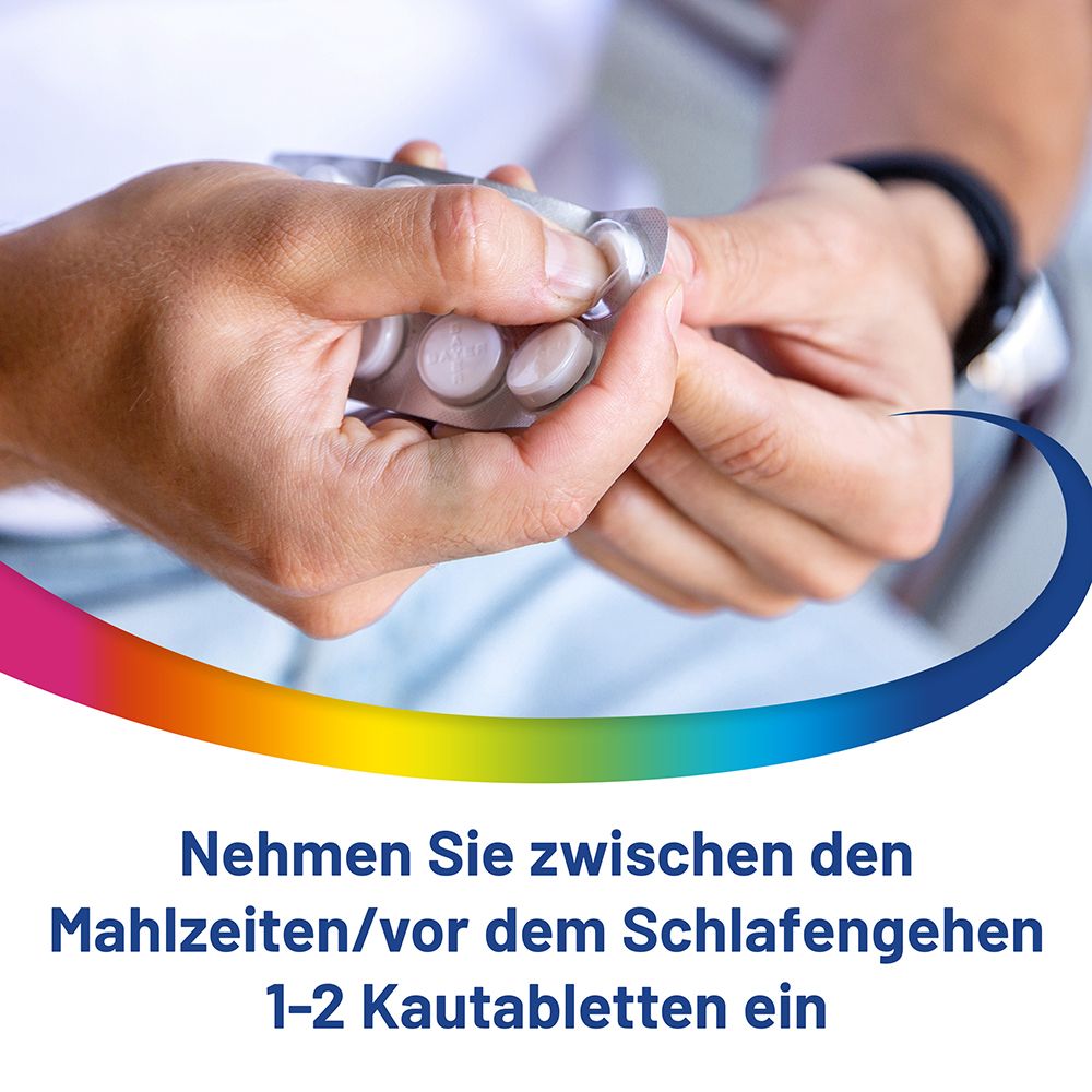 Talcid® Kautabletten schnell gegen Sodbrennen