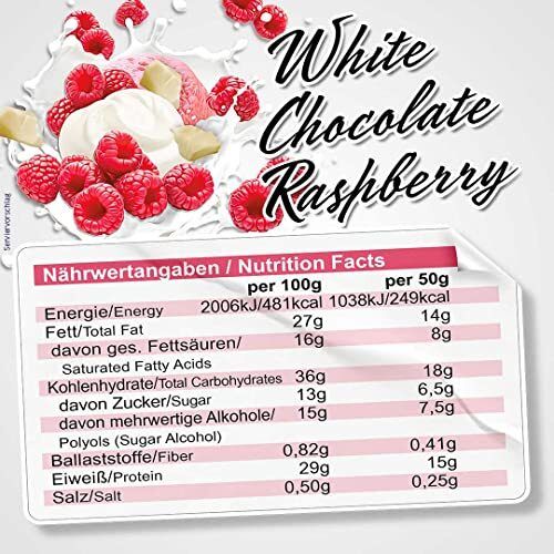 All Stars Whey-Crisp Bar White Chocolate Raspberry Crunch 25x50 g Riegel