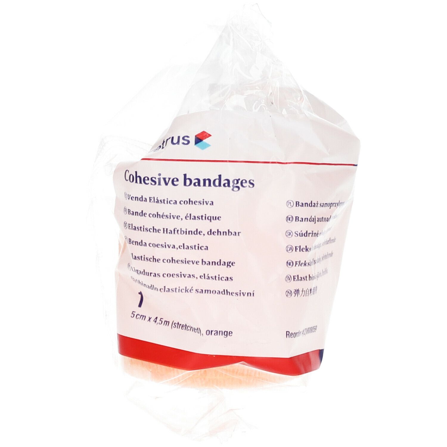 covetrus Cohesive bandages 5cm x 4,5m orange