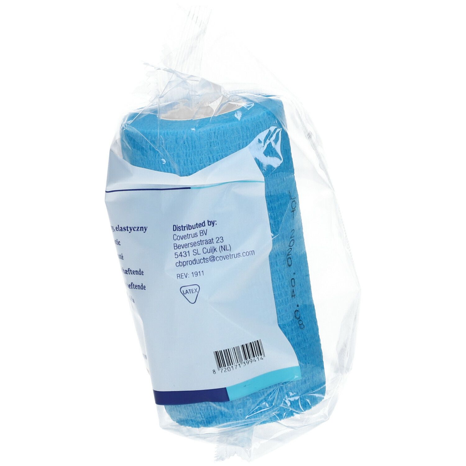covetrus Cohesive bandages 10cm x 4,5m light blue