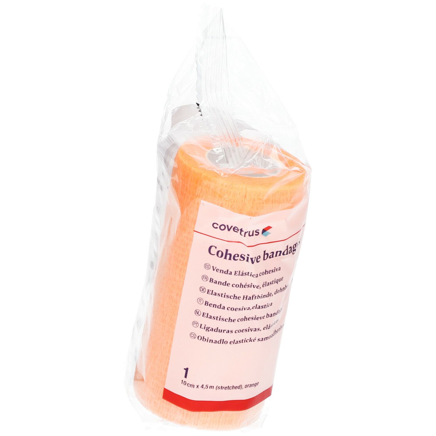 covetrus Cohesive bandages 10cm x 4,5m orange