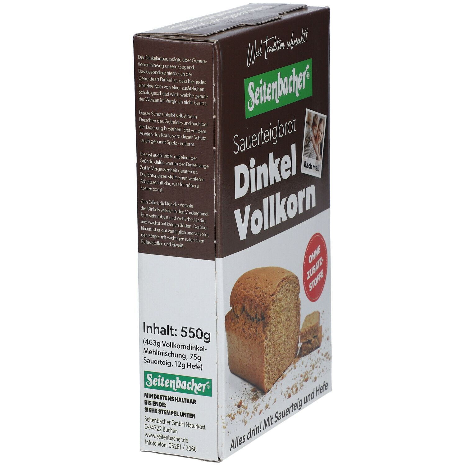Seitenbacher® Sauerteigbrot Dinkel Vollkorn