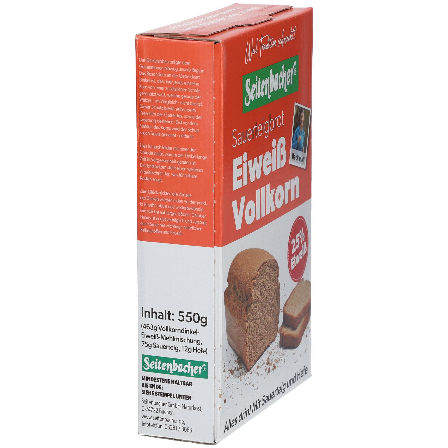 Seitenbacher® Sauerteigbrot Eiweiß Vollkorn