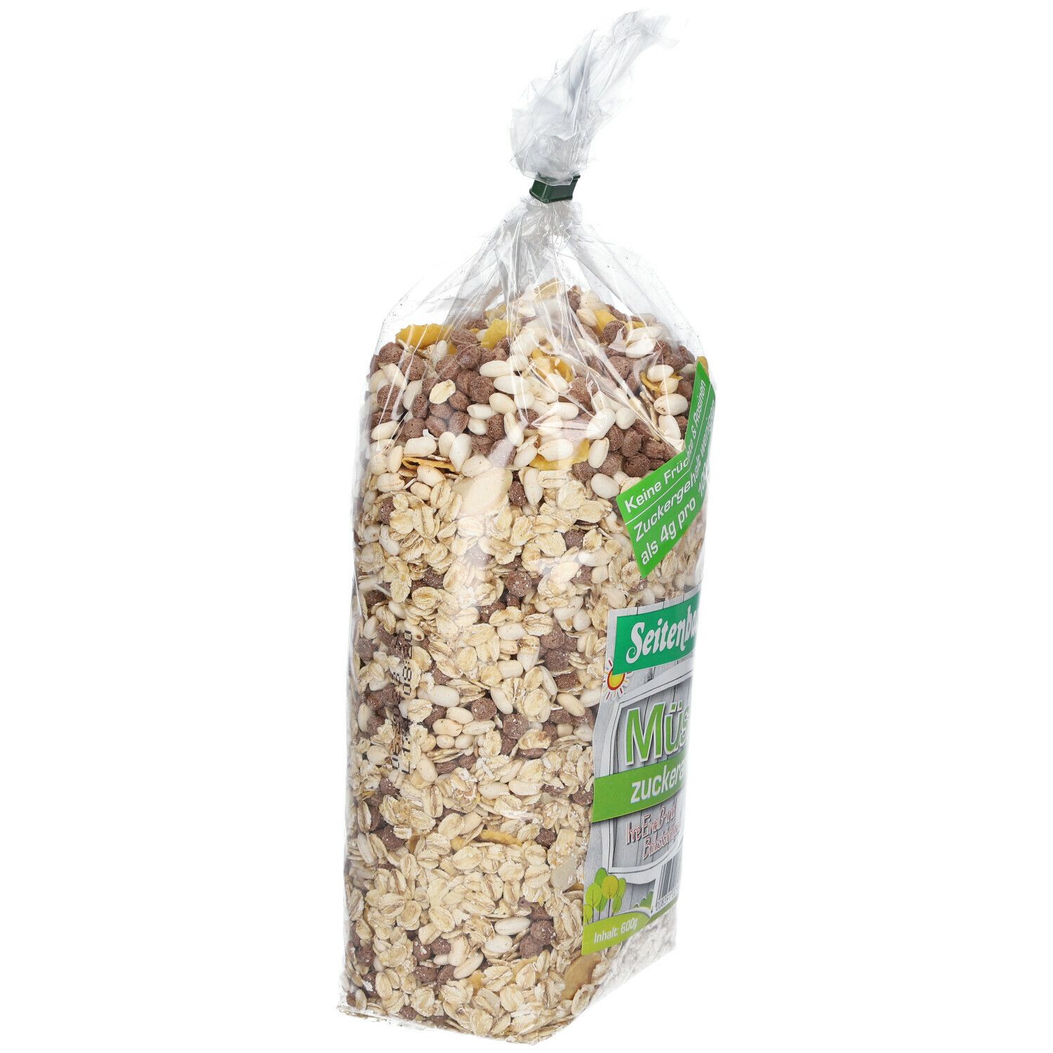 Seitenbacher Sb.-Müsli Zuckerarm 600 g Müsli