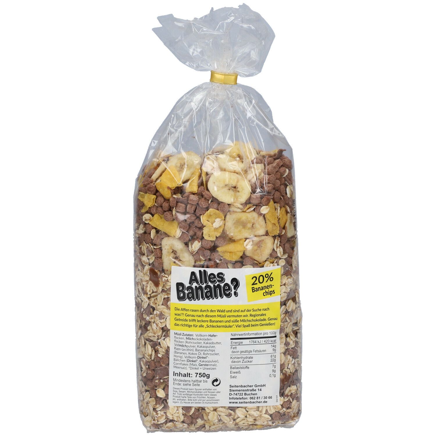 Seitenbacher® Müsli Alles Banane?