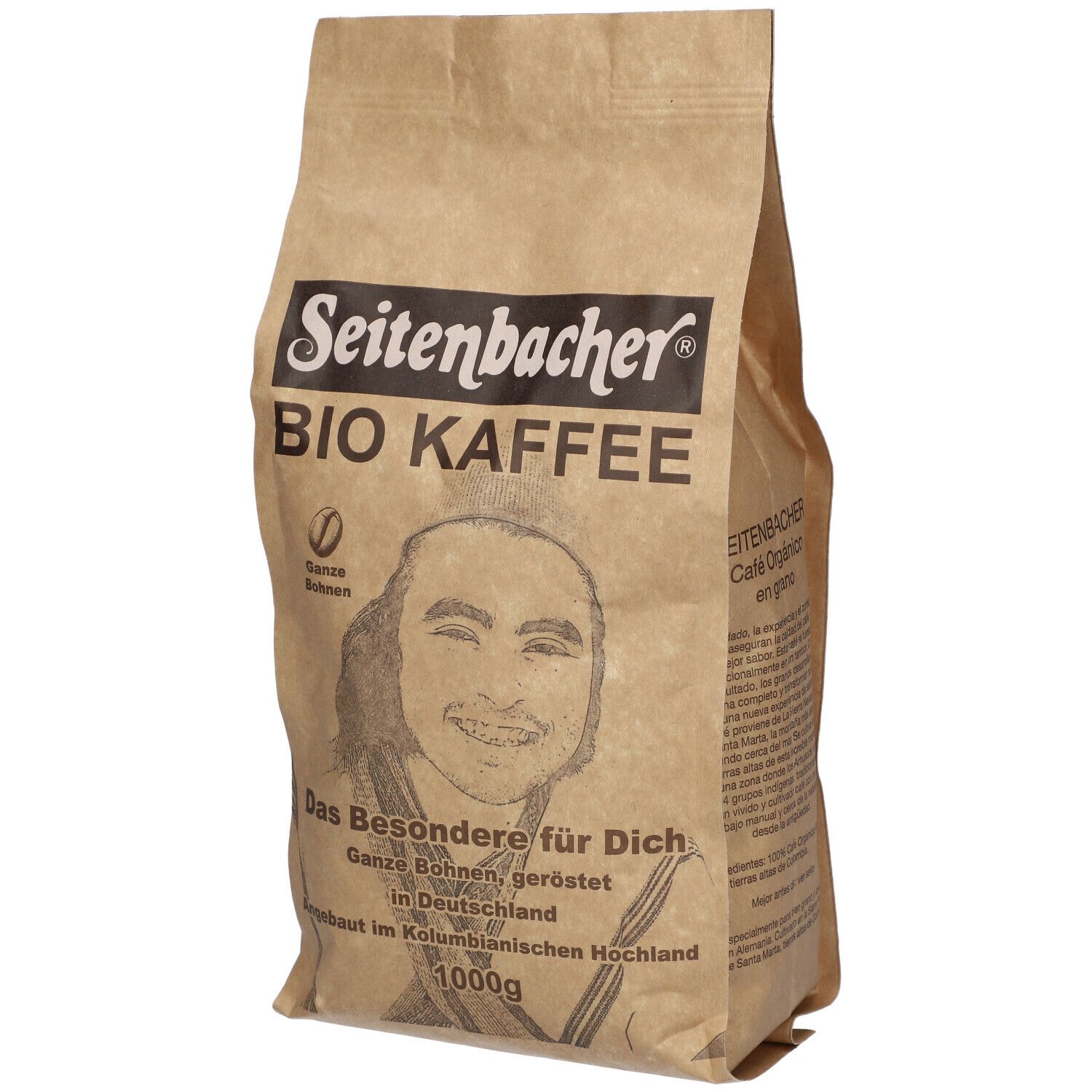 Seitenbacher® BIO Kaffee ganze Bohnen