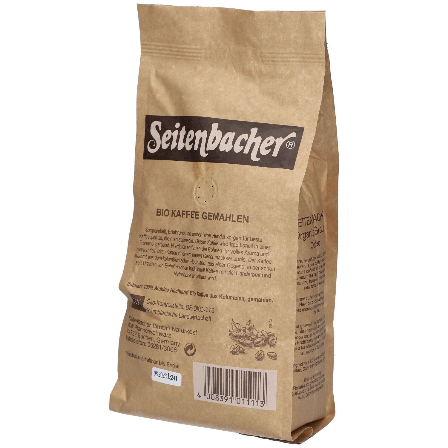 Seitenbacher® BIO KAFFEE gemahlen