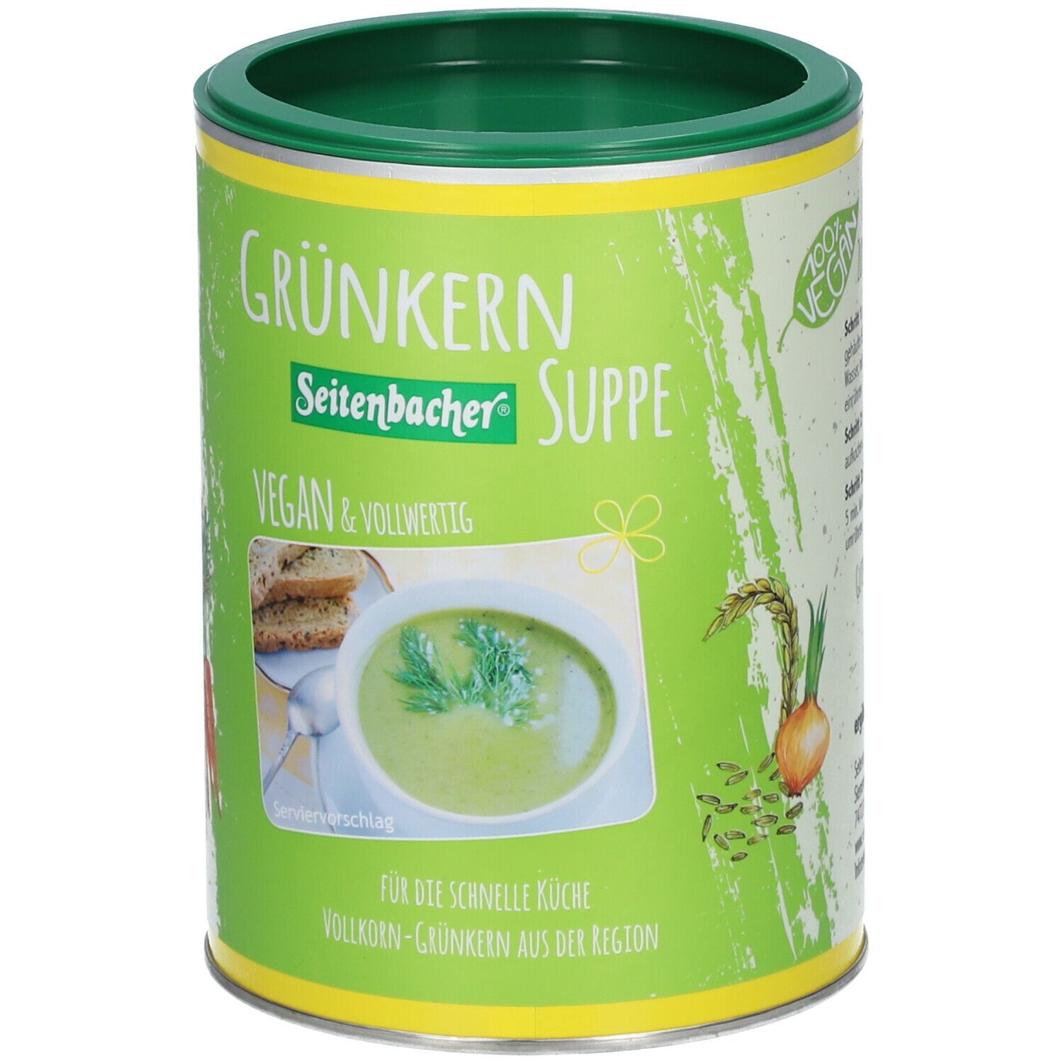 Seitenbacher® Grünkern Suppe 500 g - Shop Apotheke