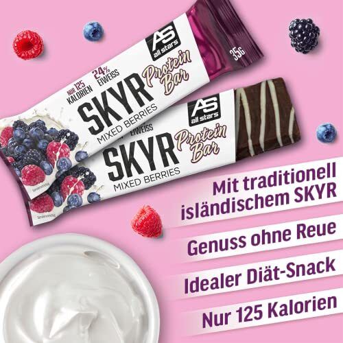 All Stars Skyr Protein Bar Mixed Berries 35 g Riegel