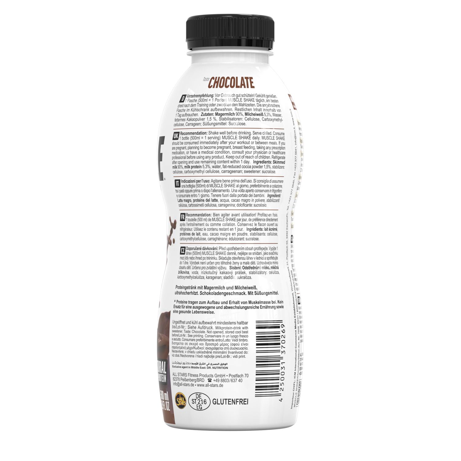 All Stars® MUSCLE SHAKE SCHOKOLADE