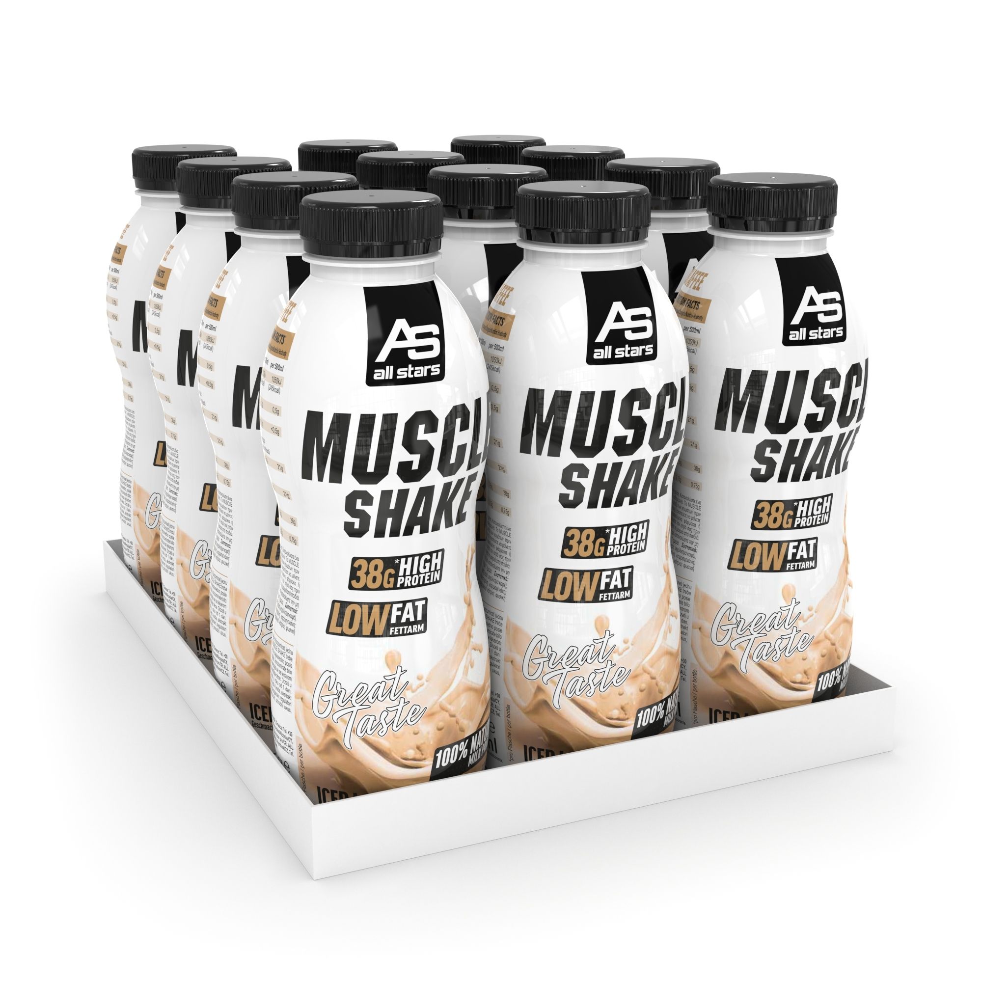 all stars MUSCLE SHAKE ICED LATTE