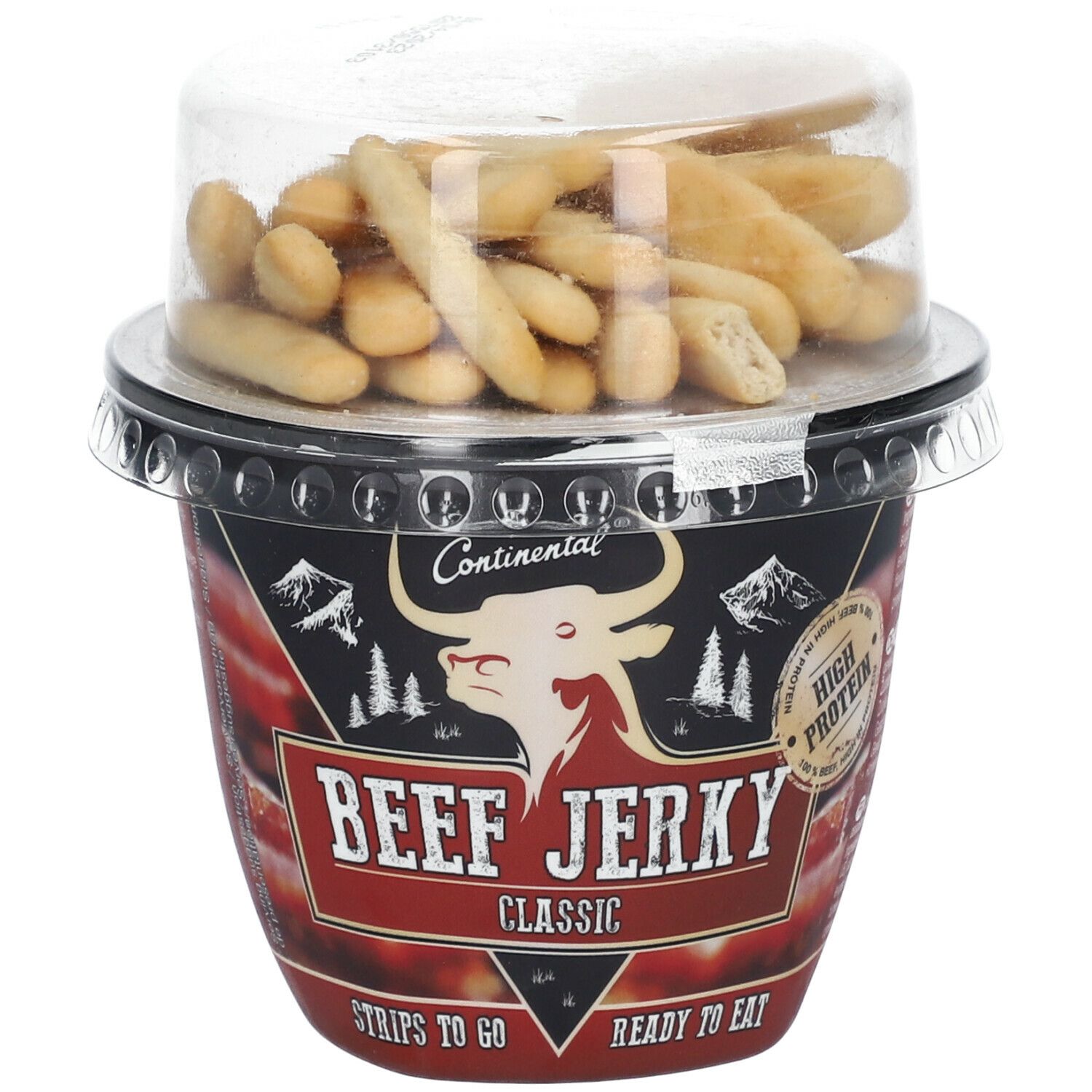 Continental Beef Jerky Classic + Cracker 55 g Shop Apotheke