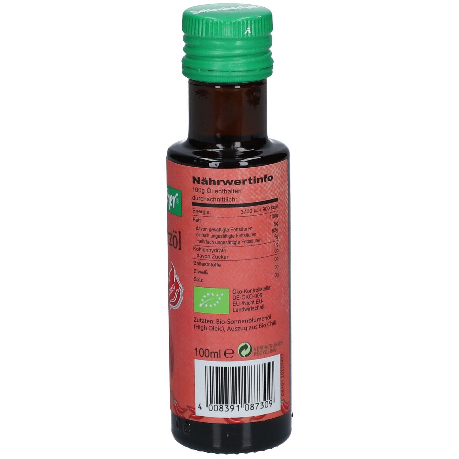 Seitenbacher® Bio Würzöl Chili