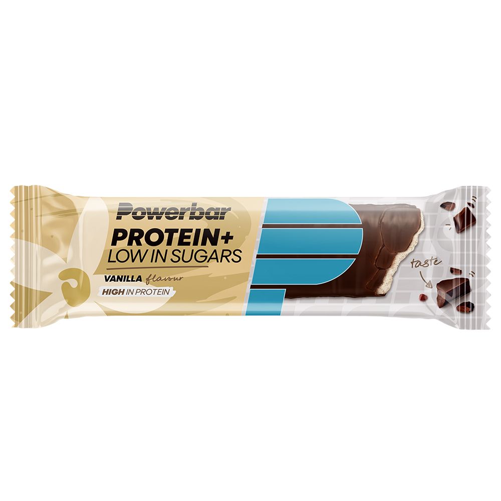 Powerbar® Protein+ à faible teneur en sucres Vanille