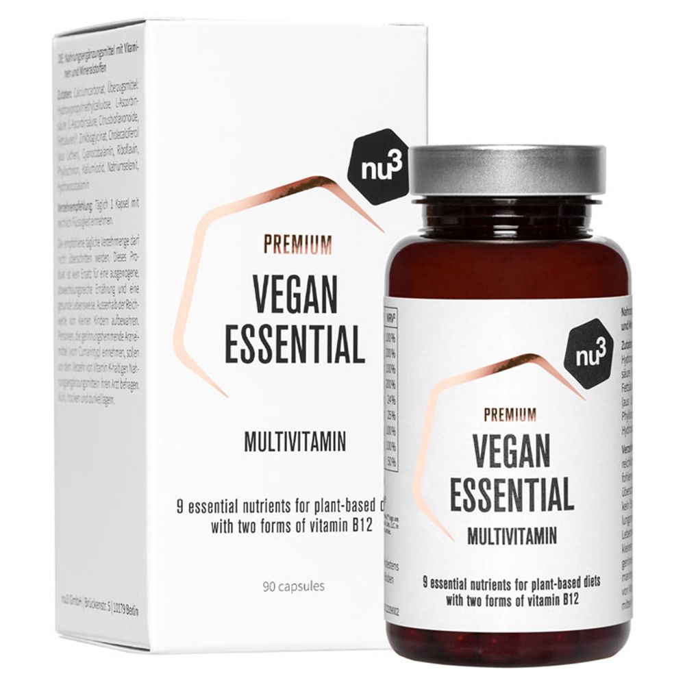 NU3 Premium Vegan Essential Multivitaminé