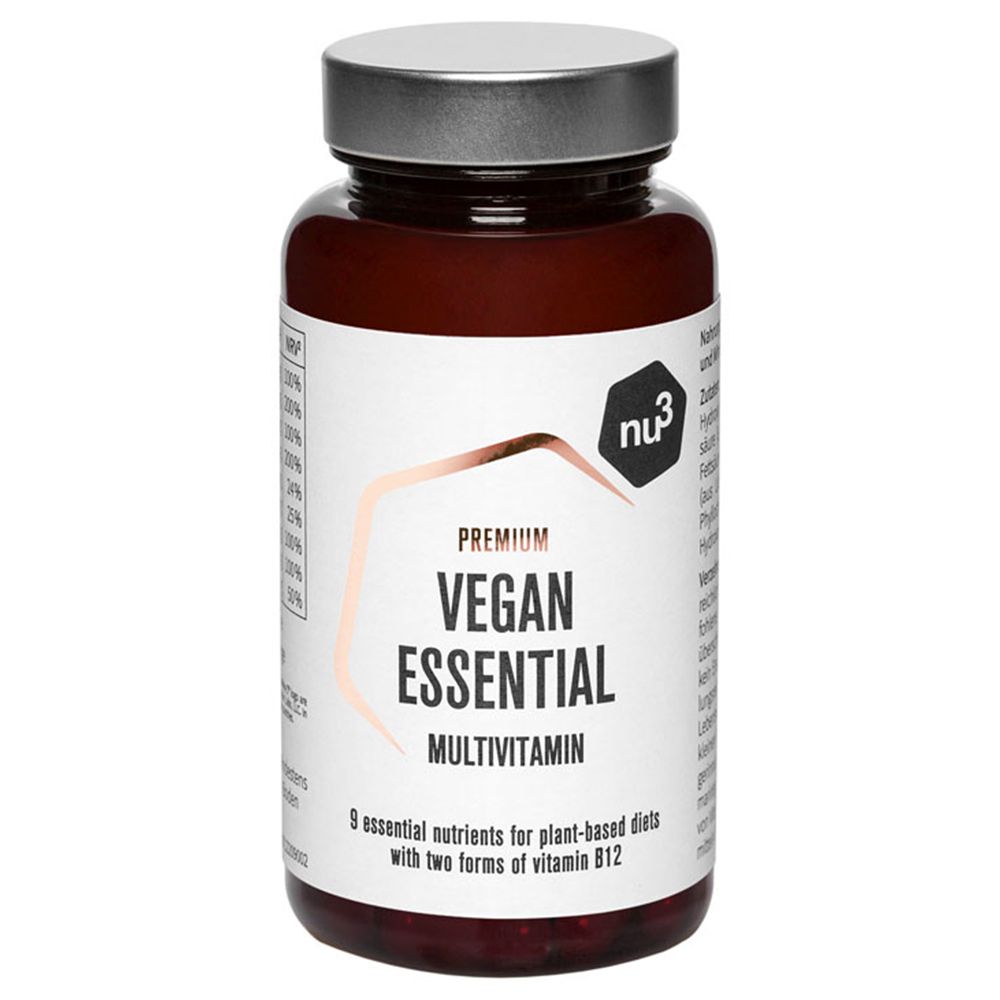 nu3 Premium Vegan Essentials 90 St Kapseln