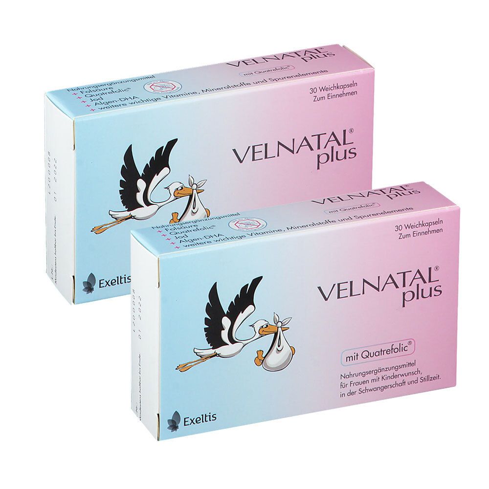 VELNATAL® plus mit Quatrefolic®