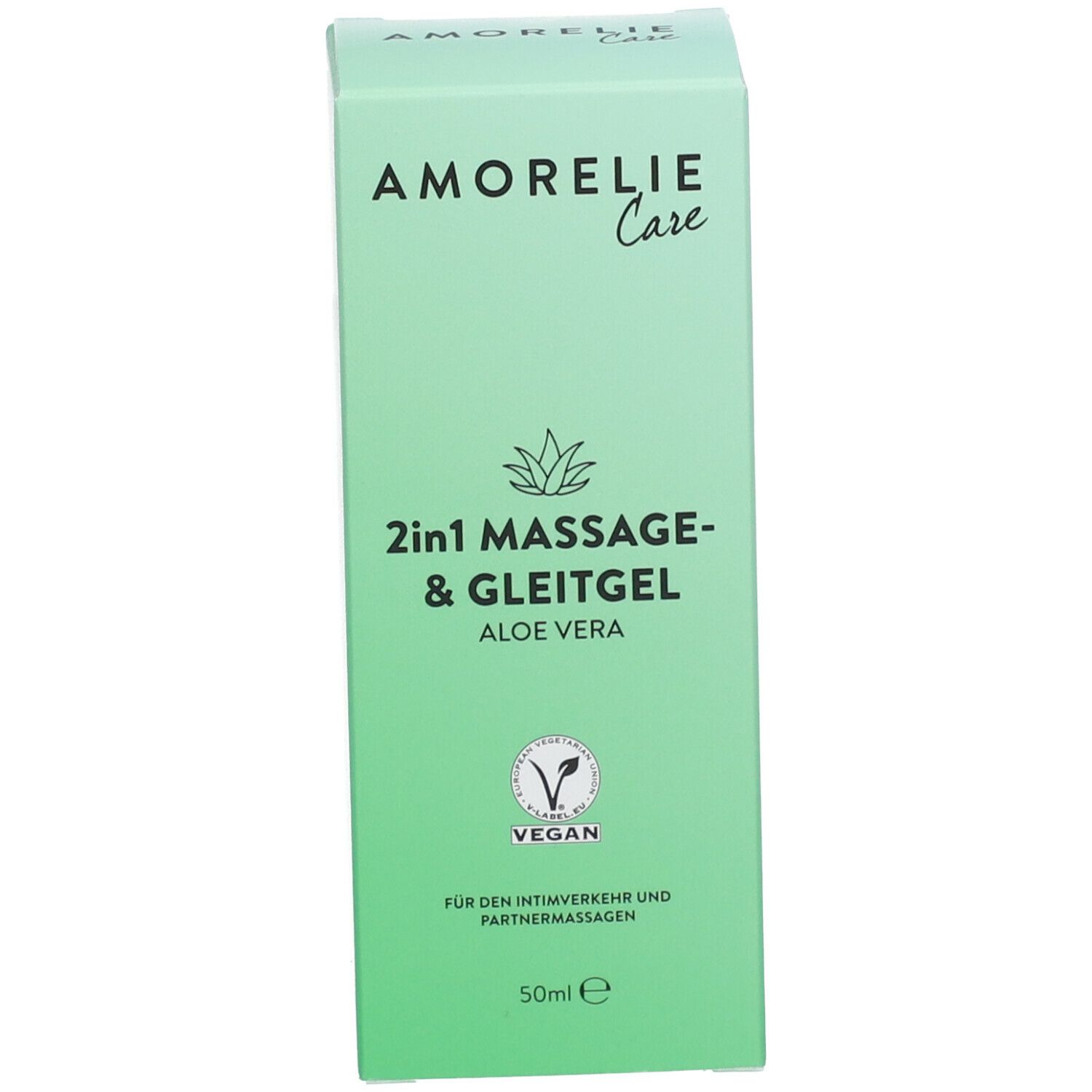 2 in 1 Massage und Gleitgel Aloe Vera - 50ml 50 ml - SHOP APOTHEKE